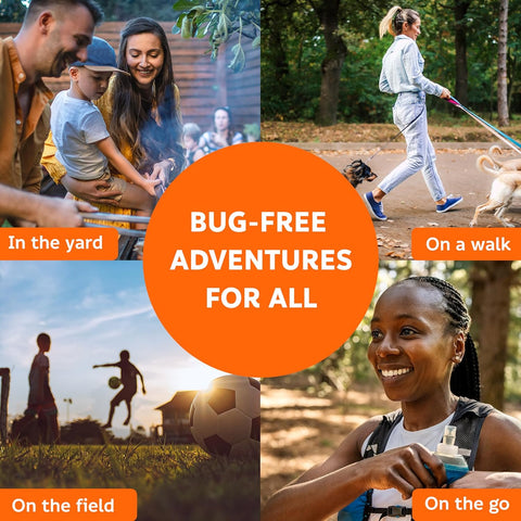 Zevo On-Body Tick & Mosquito Repellent Spray - 8-Hour Insect & Bug Spray - Odorless, Non-Sticky Formula for the Whole Family (1 Pump Bottle & 2 Aerosol Bottles)